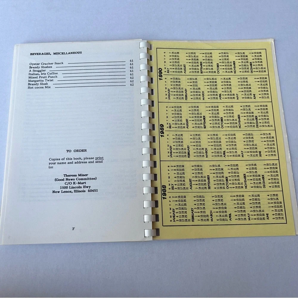 Thank Heaven For Home Made Cooks Vintage Cookbook 1987 K-Mart Employees IL